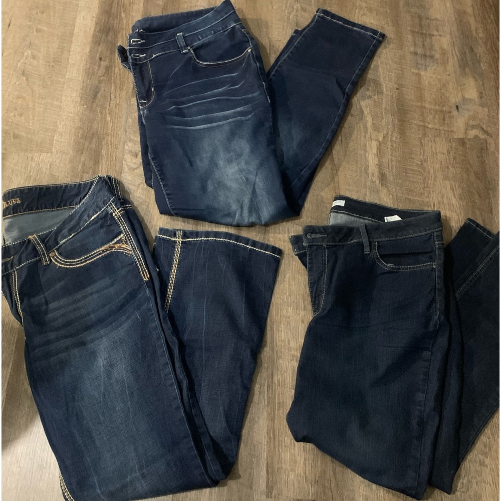 3 Pairs of Womens Size 14 Jeans